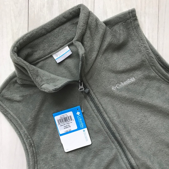 boys columbia fleece vest